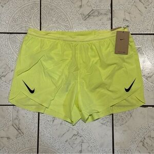 Nike AeroSwift Dri-FIT ADV 4" Brief-Lined Running Shorts Men’s Large FN3352-736